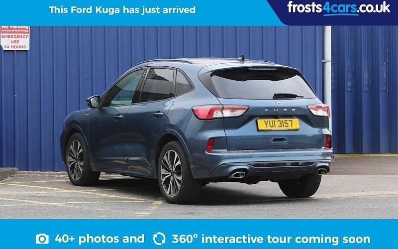 Used Ford Kuga ST-Line X 120 HP (88 kW) 2021 Blue SUV