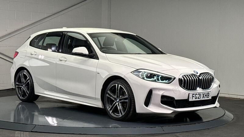 White Used 2021 BMW 116 M Sport Hatchback | £18,250 (Good price) - Image 1/4