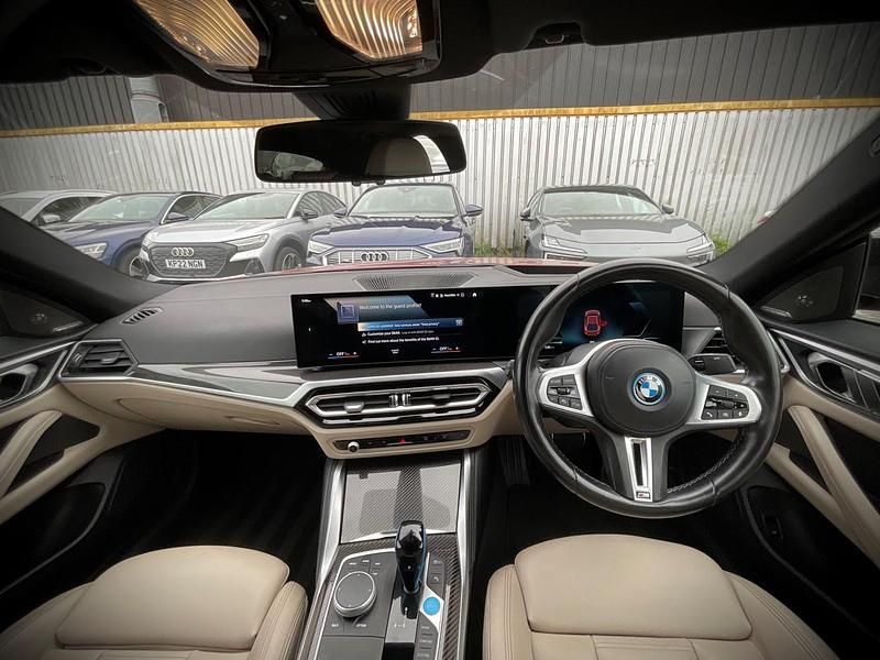 Orange Used 2022 BMW i4 Shadowline Sedan | £30,890 (Super price) - Image 1/4