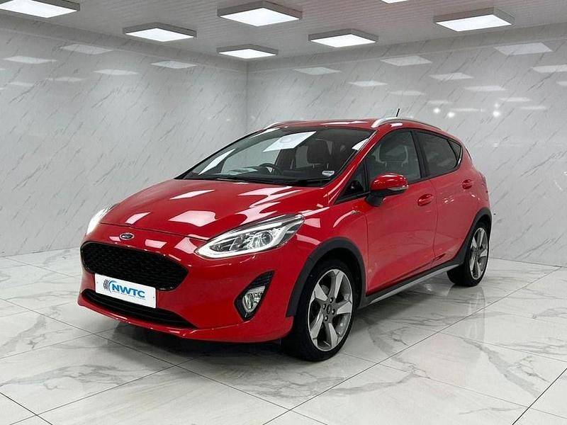 Used Ford Fiesta Active 100 HP (73 kW) 2019 Red Hatchback