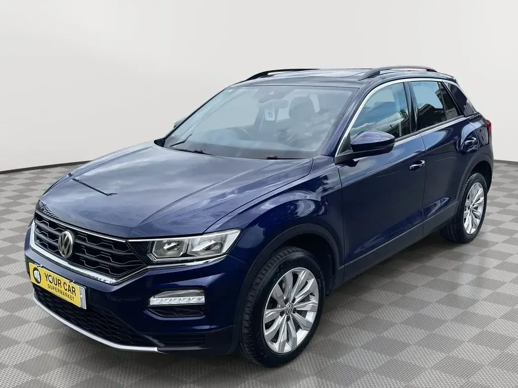 Used VW T-Roc SE 150 HP (110 kW) 2019 Blue SUV