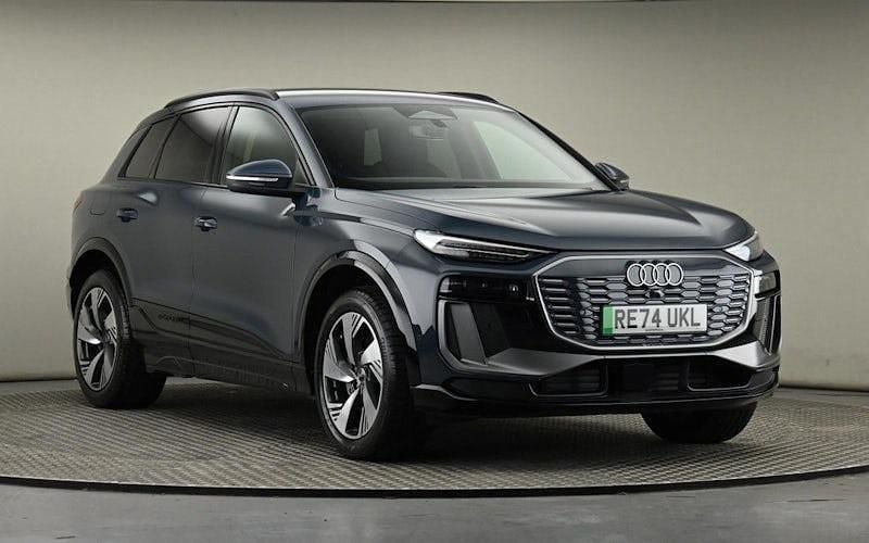 Blue Used 2024 Audi Q6 e-tron S-Line SUV | £48,700 (Super price) - Image 1/4