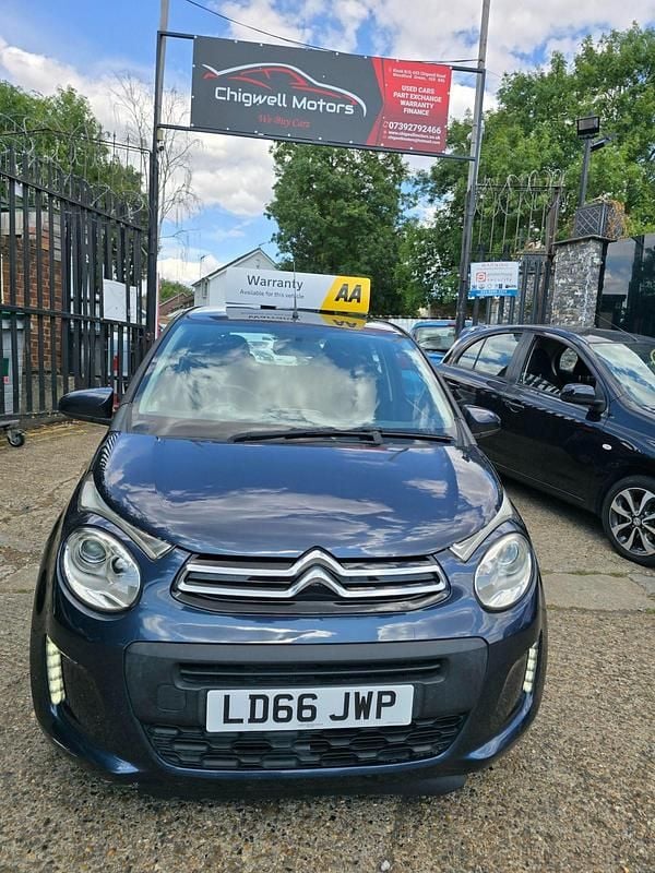 Blue Used 2016 Citroën C1 Feel Hatchback | £2,499 (Good price) - Image 1/4