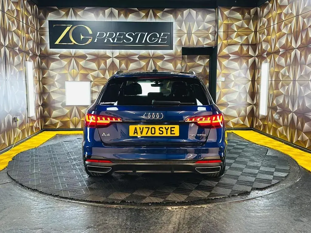 Used Audi A4 Black Edition 150 HP (110 kW) 2020 Blue Estate