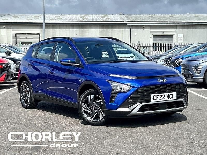 Blue Used 2022 Hyundai Bayon SE SUV | £13,009 (Fair price) - Image 1/4