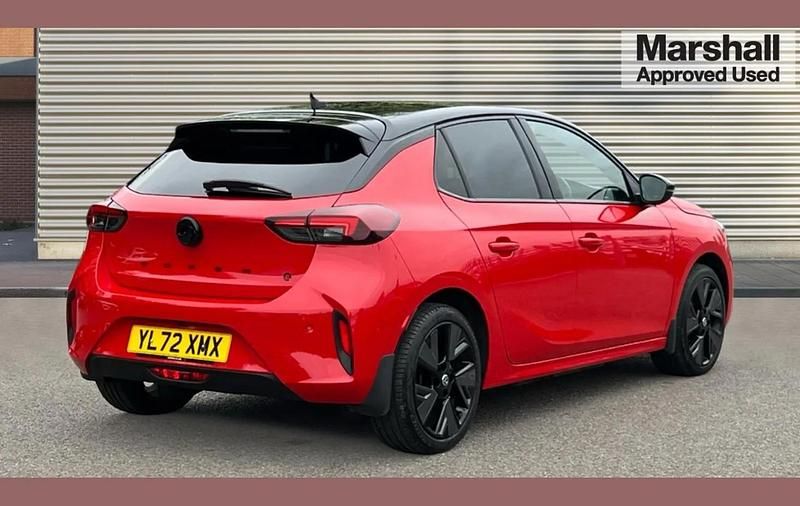 Used Vauxhall Corsa-e Edition 100 kW (136 HP) 2022 Red Hatchback