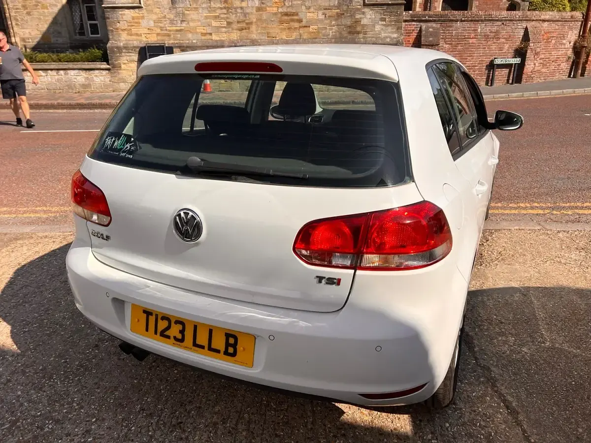 Used VW Golf VI Match 2011 White Hatchback