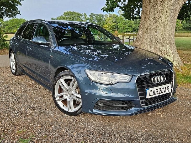 Blue Used 2013 Audi A6 S-Line Estate | £6,990 (Fair price) - Image 1/4