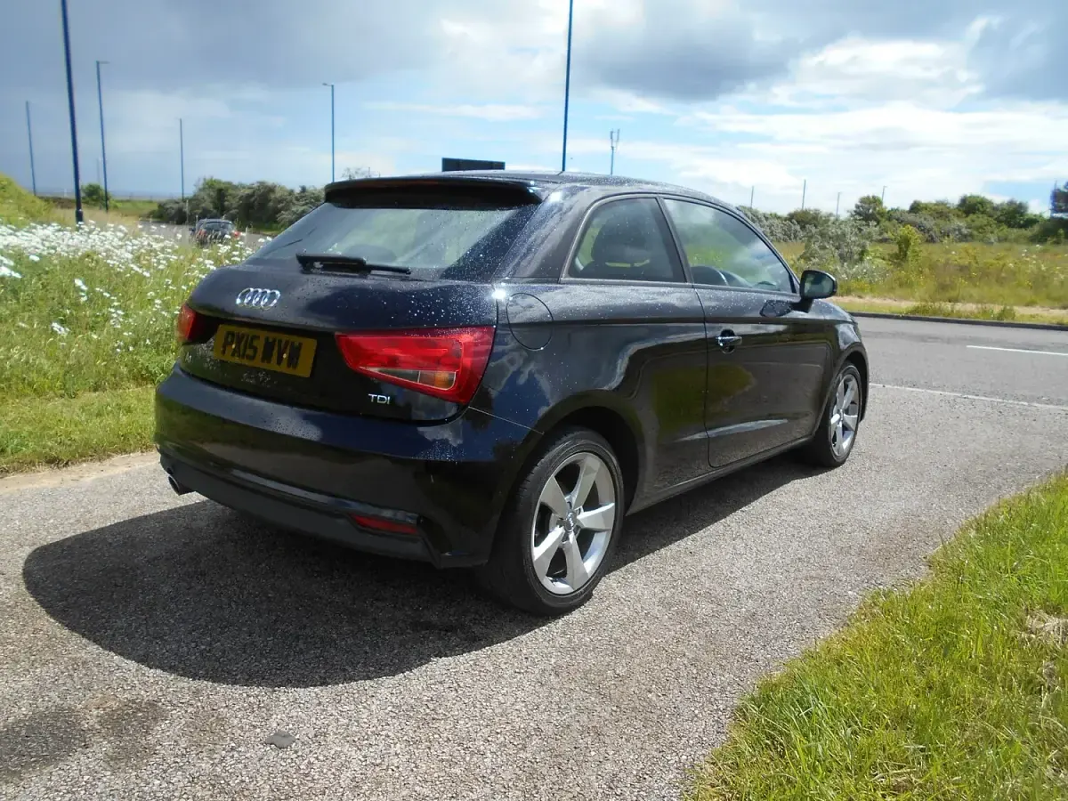 Used Audi A1 Sport 116 HP (85 kW) 2015 Black Hatchback