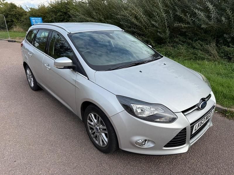 Silver Used 2013 Ford Focus Titanium Estate | £4,499 (Good price) - Image 1/4