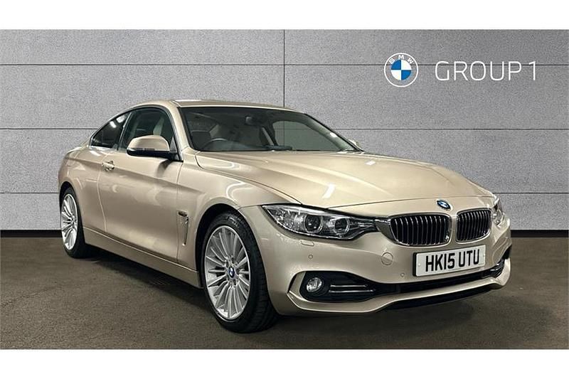 Orion silver Used 2015 BMW 420 Luxury Line Coupe | £13,750 (Fair price) - Image 1/4