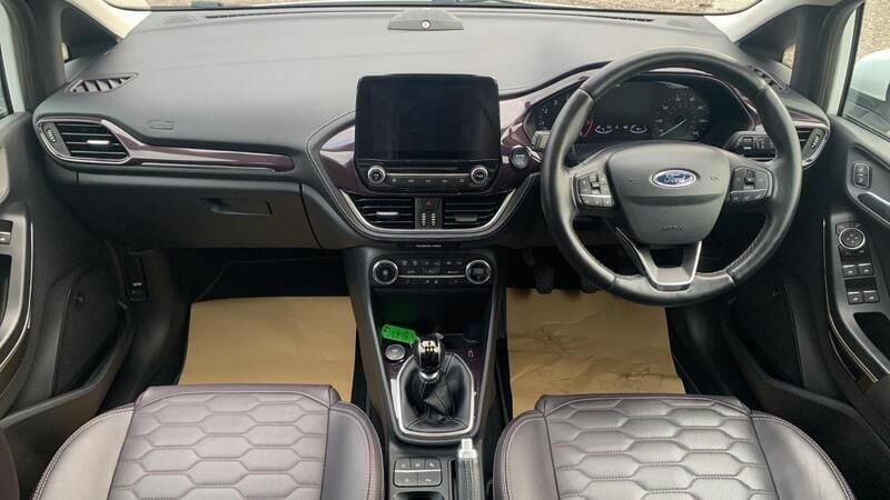 White Used 2019 Ford Fiesta Vignale Hatchback | £10,078 (Fair price) - Image 1/4
