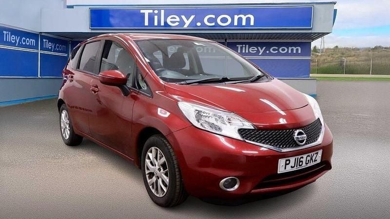 Used Nissan Note Acenta Premium 98 HP (72 kW) 2016 Red Hatchback
