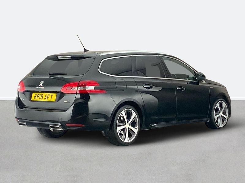 Used Peugeot 308 GT-line 2019 Black Estate