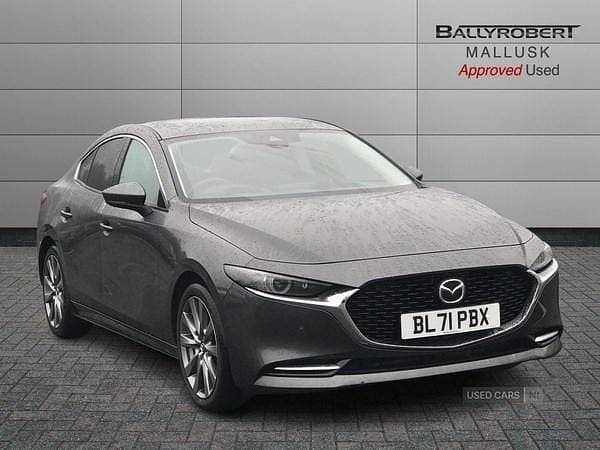 Grey Used 2022 Mazda 3 Inclusive Sedan | £16,850 (Fair price) - Image 1/4