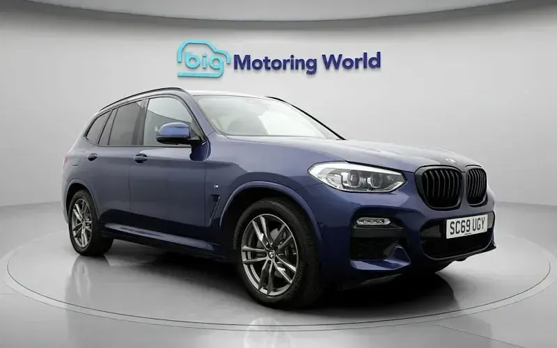 Used BMW X3 M Sport 190 HP (139 kW) 2019 Blue SUV