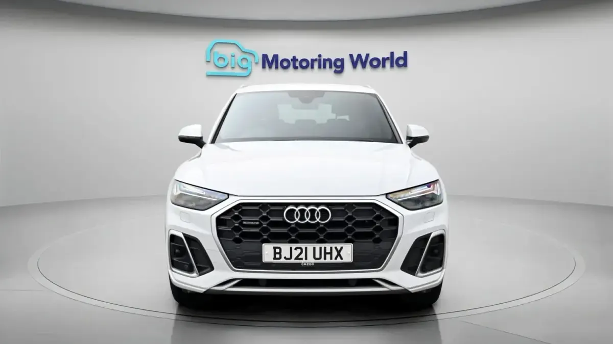 Begagnad Audi Q5 S-Line 204 HK (150 kW) 2021 Vit SUV