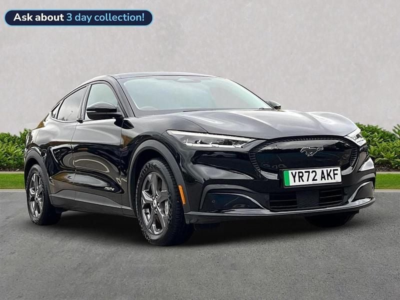 Black Used 2022 Ford Mustang Mach-E Standard Range SUV | £23,799 (Fair price) - Image 1/4