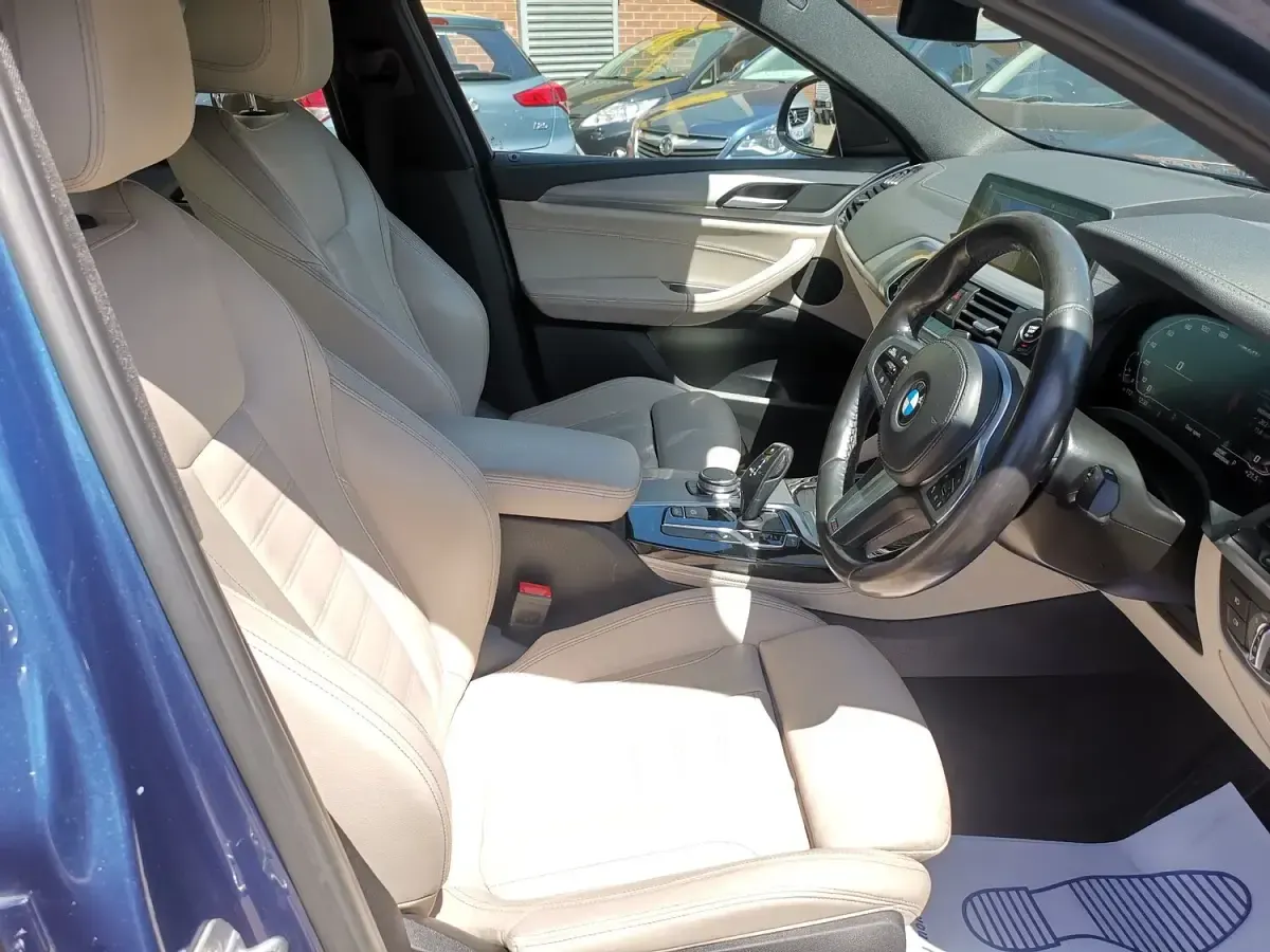Used BMW X4 M Sport 349 HP (256 kW) 2020 Blue SUV