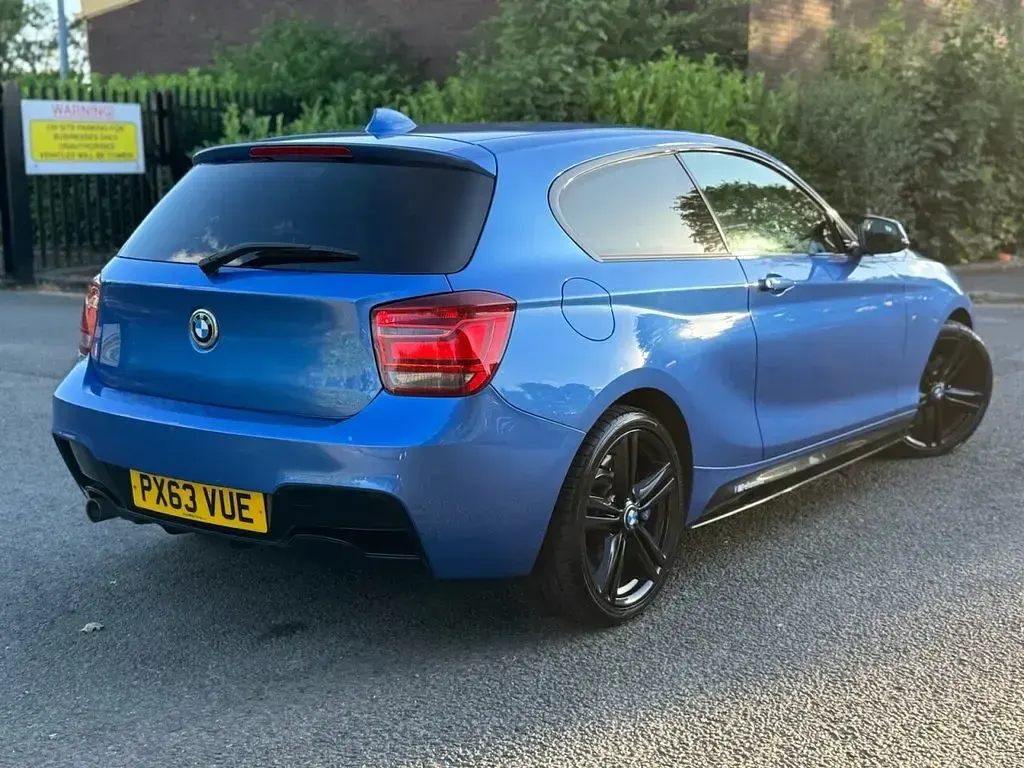 Used BMW 118 M Sport 143 HP (105 kW) 2013 Blue Hatchback