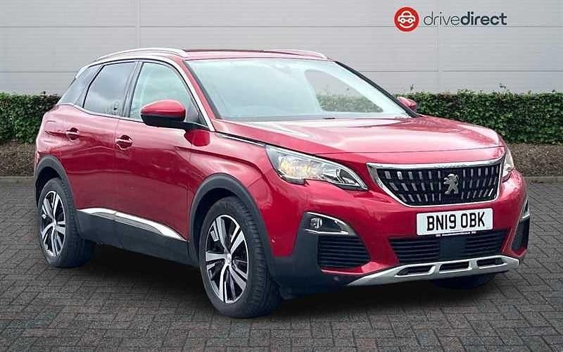 Used Peugeot 3008 Allure 131 HP (96 kW) 2019 Red SUV