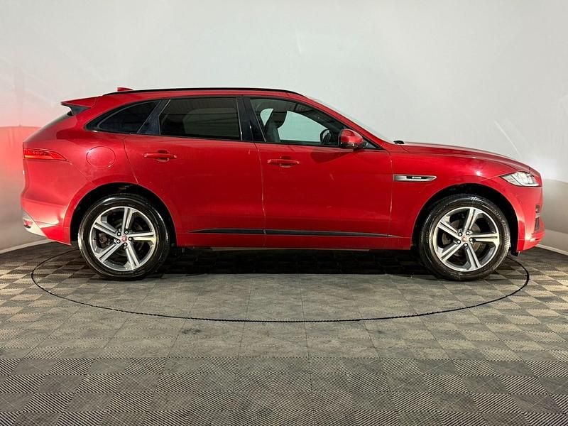 Used Jaguar F-Pace R-Sport 180 HP (132 kW) 2017 Red SUV