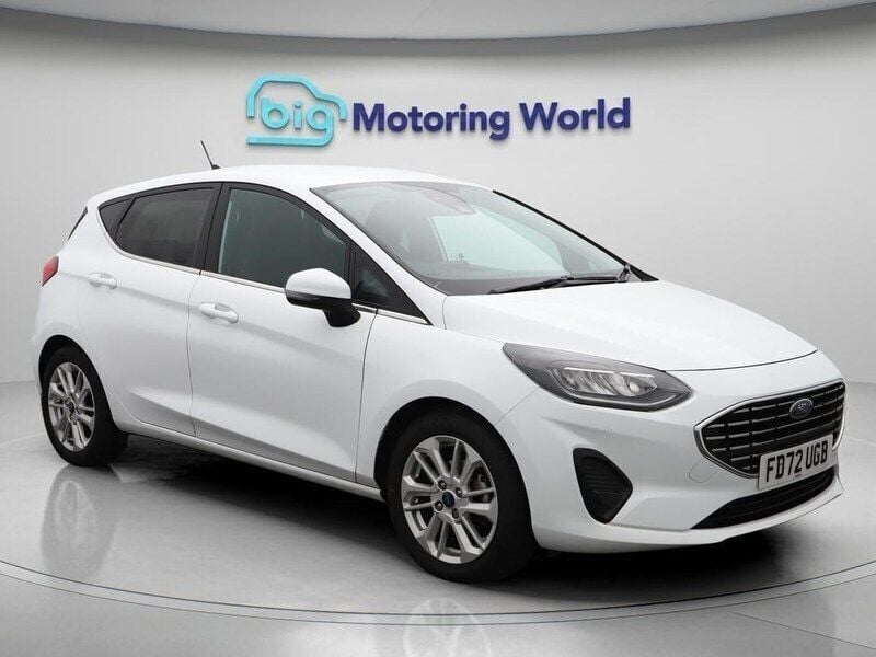 White Used 2023 Ford Fiesta Titanium Hatchback | £9,300 (Super price) - Image 1/4