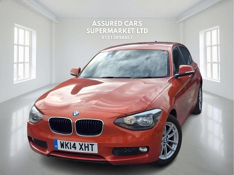 Used BMW 116 Comfort Edition 2014 Orange Hatchback