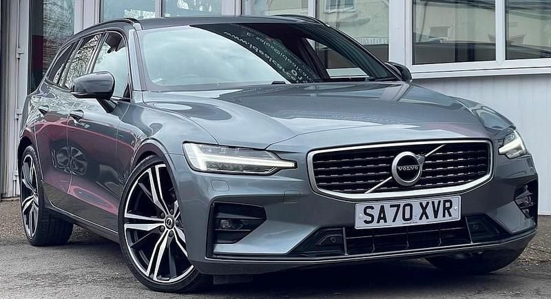 Used Volvo V60 R-Design 150 HP (110 kW) 2020 Grey Estate