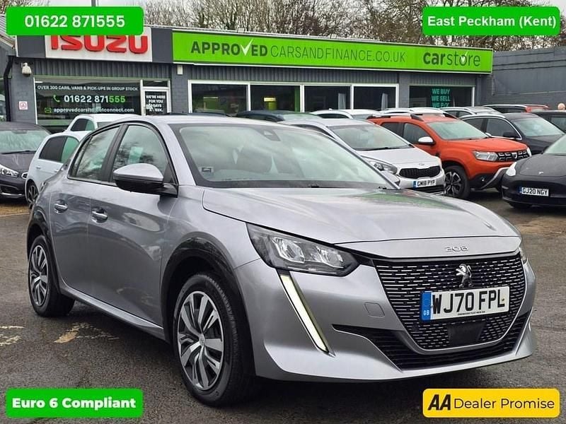 Grey Used 2020 Peugeot e-208 Active Hatchback | £10,999 (Good price) - Image 1/4