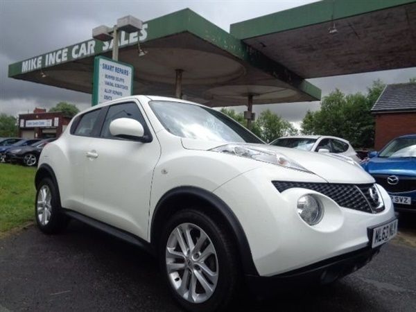 White Used 2013 Nissan Juke Acenta SUV | £4,487 (Super price) - Image 1/1