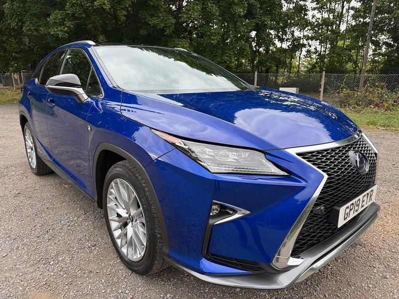 Blue Used 2019 Lexus RX450h Sport Line SUV | £25,995 (Super price) - Image 1/4