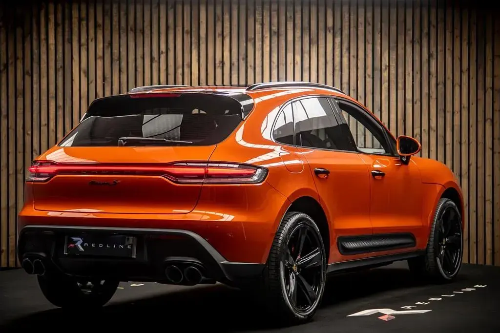 Used Porsche Macan 2022 Orange SUV