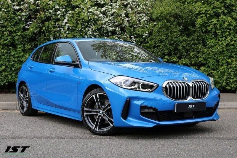 Blue Used 2022 BMW 118 M Sport Hatchback | £18,995 (Fair price) - Image 1/4