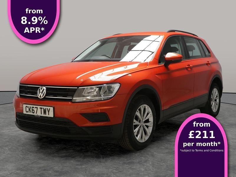 Orange Used 2017 VW Tiguan S SUV | £12,306 (Super price) - Image 1/3