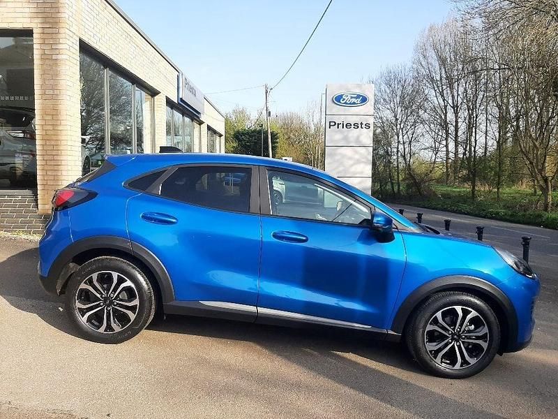 Used Ford Puma Titanium 125 HP (91 kW) 2024 Desert island blue SUV