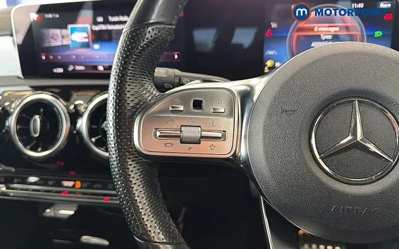 Used Mercedes CLA200 AMG line 163 HP (119 kW) 2020 Grey Coupe