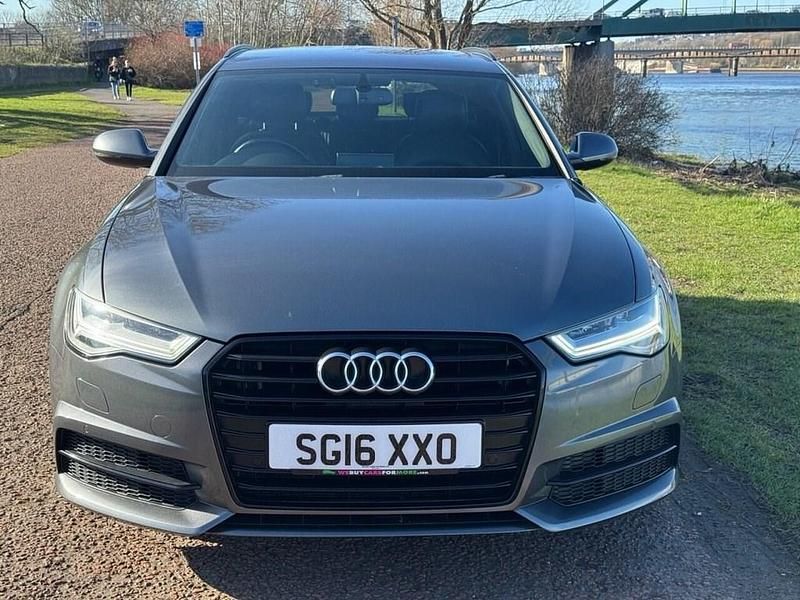 Used Audi A6 Black Edition 190 HP (139 kW) 2016 Grey Estate