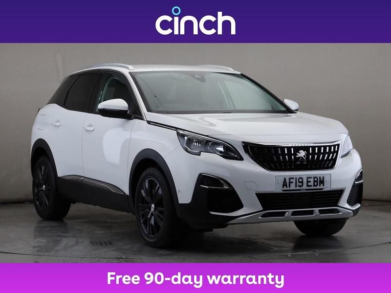White Used 2019 Peugeot 3008 Allure SUV | £11,099 (Fair price) - Image 1/3