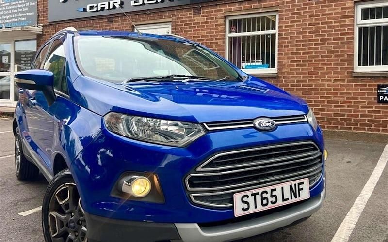 Blue Used 2014 Ford Ecosport Titanium SUV | £4,130 (Fair price) - Image 1/4
