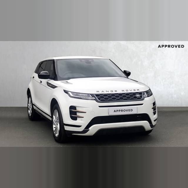 Fuji white Used 2022 Land Rover Range Rover evoque R-Dynamic Hatchback | £25,990 (Fair price) - Image 1/4