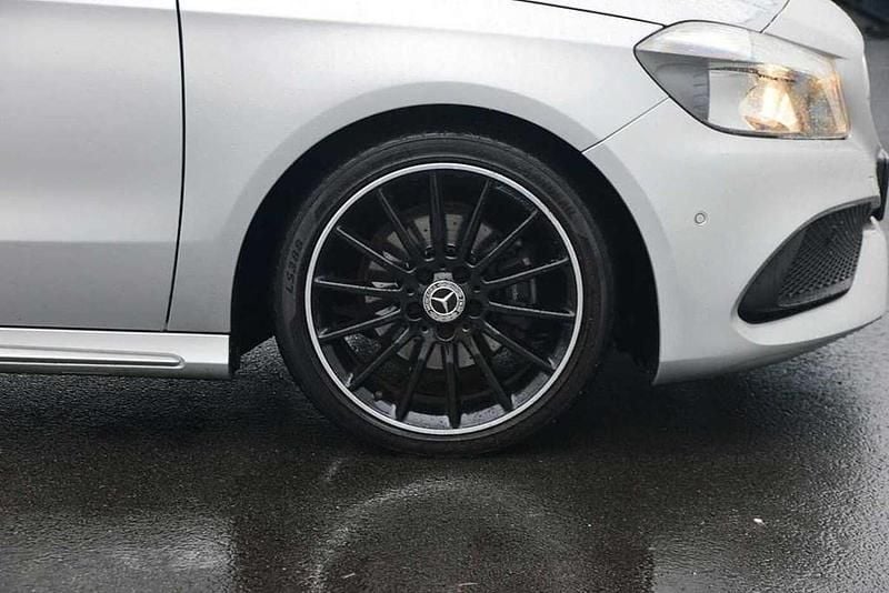 Used Mercedes A200 AMG line 134 HP (98 kW) 2017 Silver Hatchback