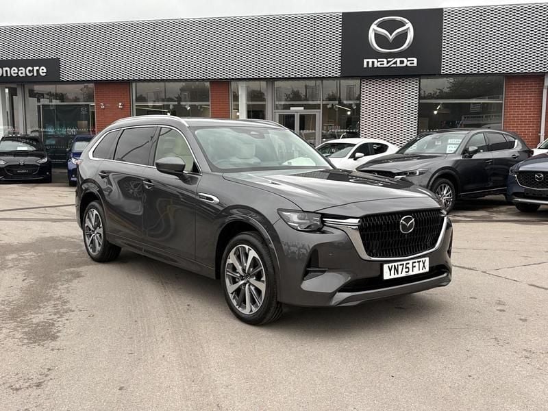 Grey New 2025 Mazda CX-80 Takumi-Line SUV | £48,949 (Fair price) - Image 1/4