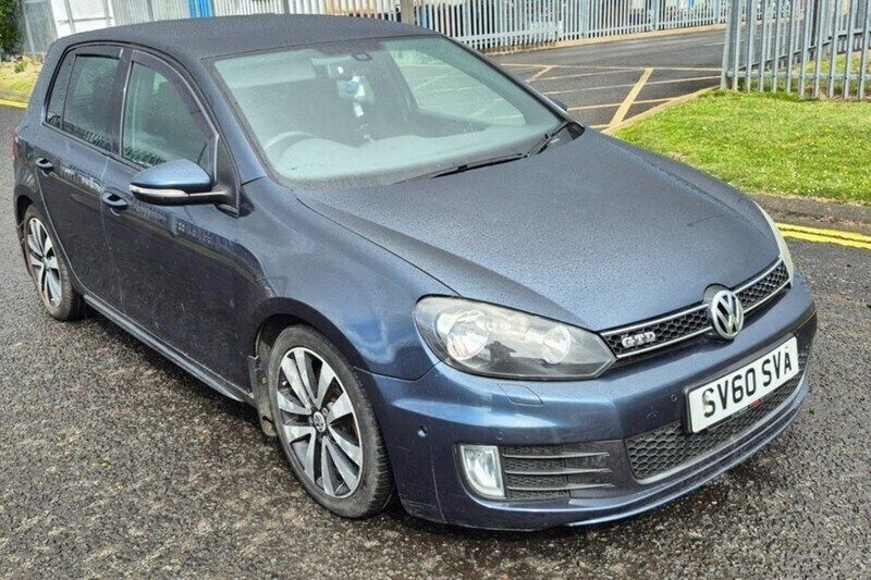 Blue Used 2010 VW Golf VI GTD Hatchback | £3,995 (Fair price) - Image 1/1