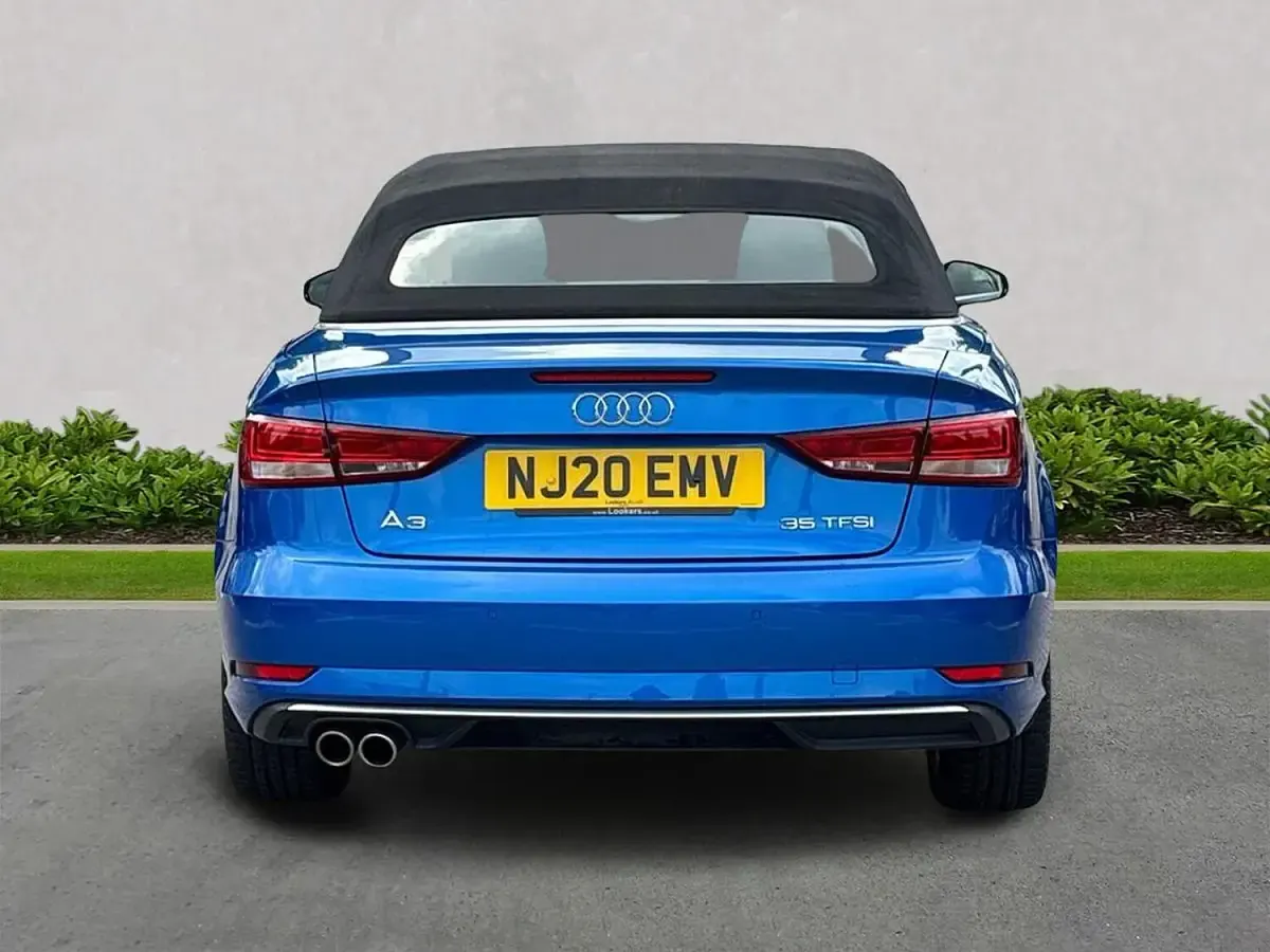 Used Audi A3 Cabriolet Sport 150 HP (110 kW) 2020 Blue Cabriolet
