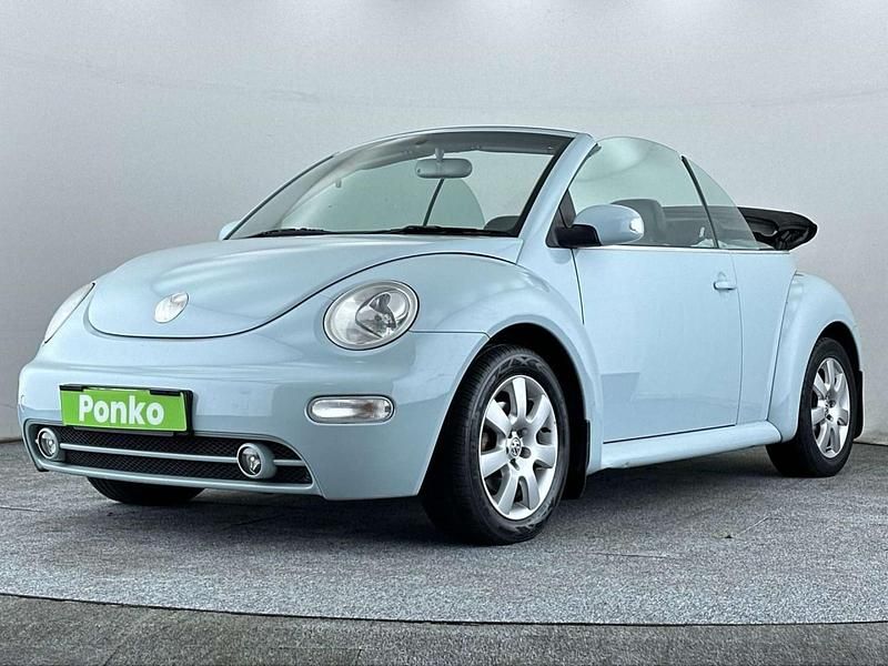 Usado VW Beetle Cabriolet 2003 Azul Descapotable