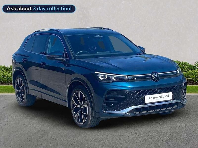 Blue Used 2024 VW Tiguan R-line SUV | £34,376 (A bit pricey) - Image 1/4