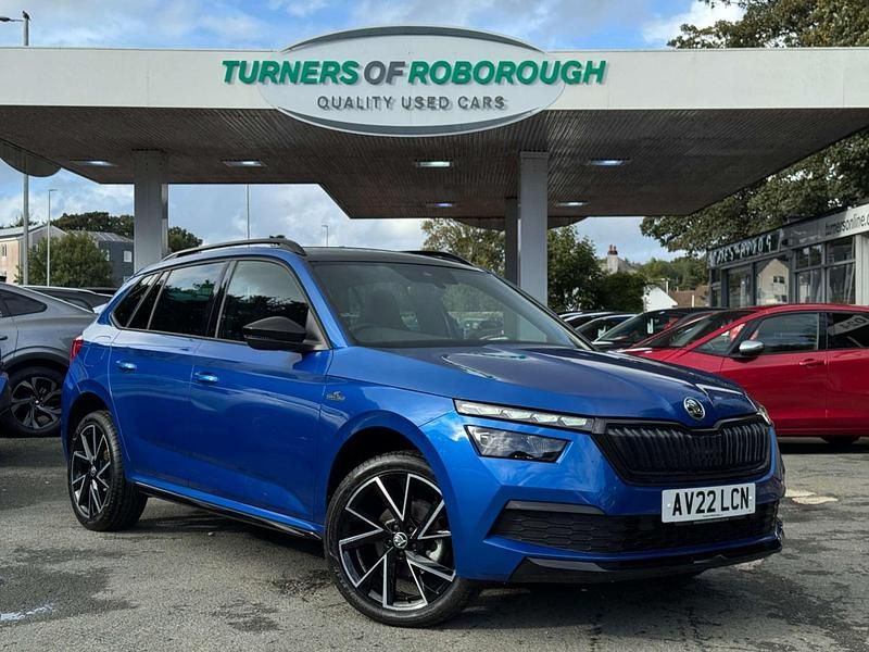 Blue Used 2022 Skoda Kamiq Monte Carlo SUV | £20,000 (Fair price) - Image 1/4
