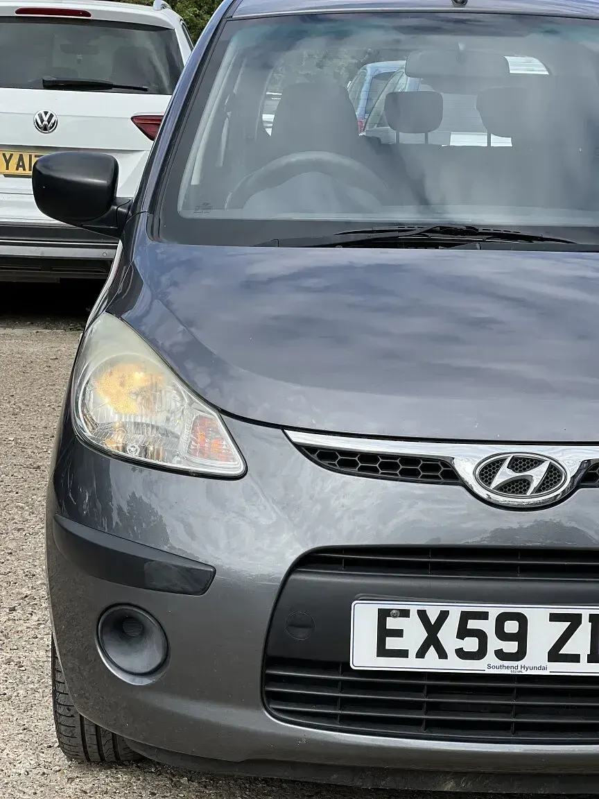 Used Hyundai i10 Classic 77 HP (56 kW) 2009 Grey Hatchback