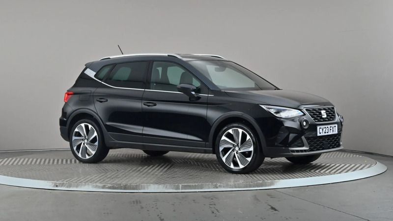 Black Used 2023 Seat Arona FR Sport SUV | £12,998 (Fair price) - Image 1/4
